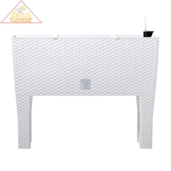Кашпо для цветов с автополивом Prosperplast RATO CASE HIGH белый 2 предмета 72л DRTC800H-S449