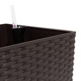 Кашпо для цветов с автополивом Prosperplast  RATO CASE HIGH венге 2 пр DRTC800H-440U