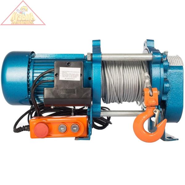 Лебедка электрическая TOR ЛЭК-750 E21 KCD T 1026408 750 кг 70 м 380 В