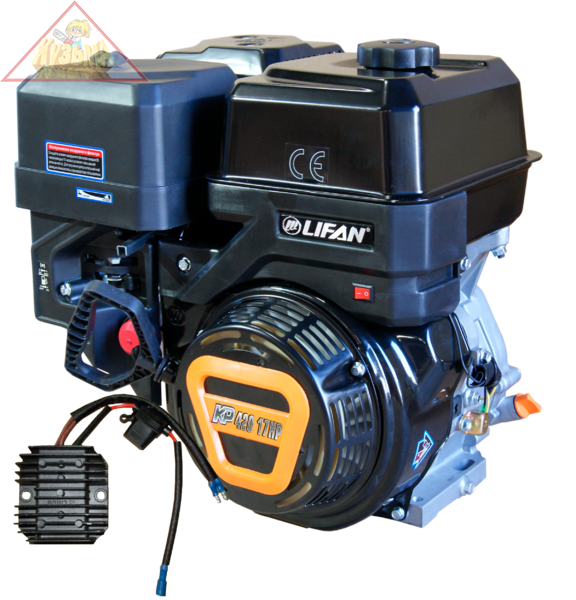 Двигатель бензиновый LIFAN KP420 11А (190F-T 11А)