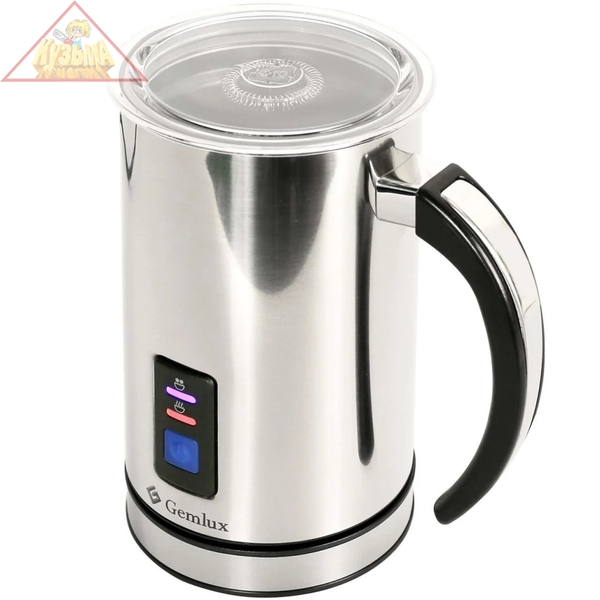 Подогреватель и вспениватель молока GEMLUX GL-MF-08