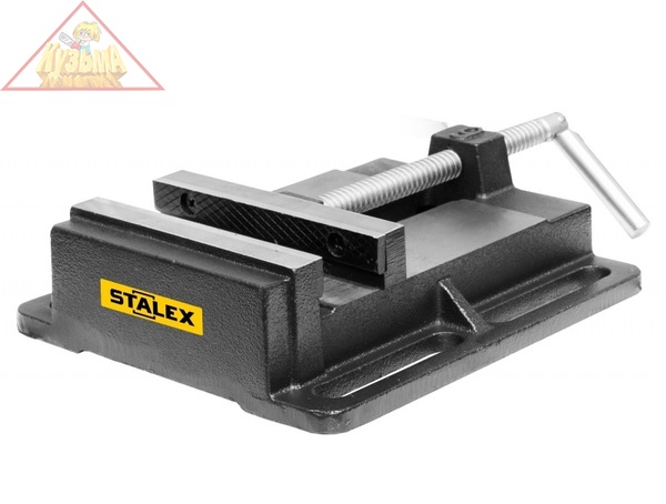 Тиски сверлильные "Бульдог" STALEX, 100Х110 мм, арт. Q194A