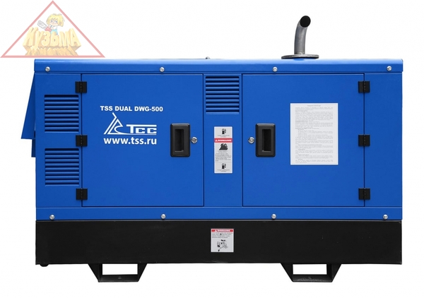 Двухпостовой дизельный сварочный генератор ТСС DUAL DWG-500 арт 039736
