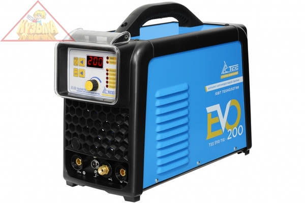 Аппарат аргонодуговой сварки TSS EVO TIG-200 ТСС 035262