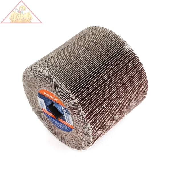 Щетка PATRIOT абразивная лепестковая для брашировальных машин, 120х100мм*Р120 823010024