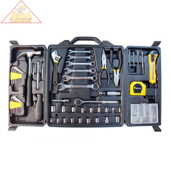 Набор ручного инструмента в пластиковом кейсе Kolner KTS 59 (арт. кн59ктс)  