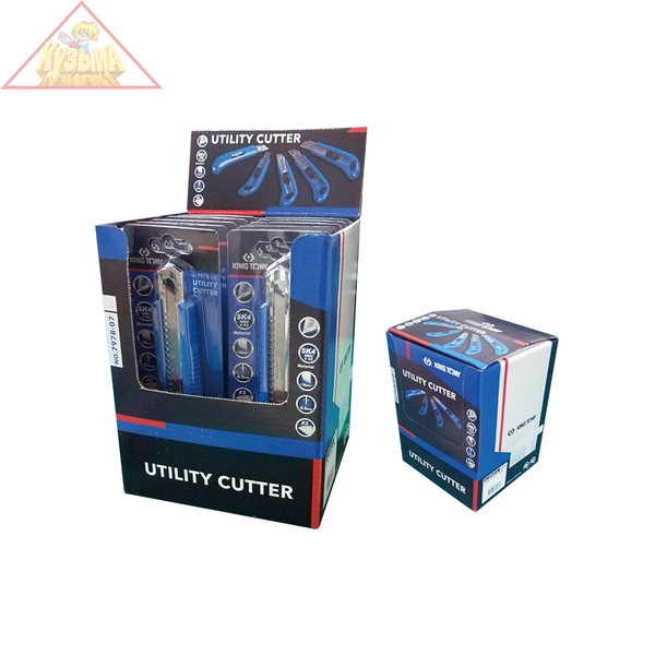 Набор ножей KING TONY со сменными лезвиями, 18 мм, 12 предметов 7978-07-S