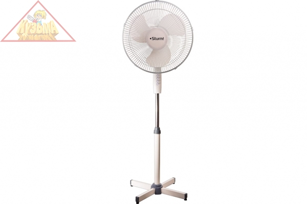 Вентилятор напольный, 40Вт, диаметр 40см, 3 режима, 3 лопасти Sturm!, SF4002