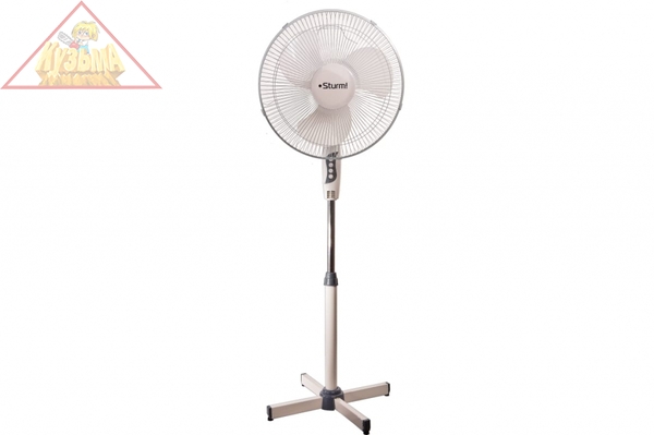 Вентилятор напольный, 40Вт, диаметр 40см, 3 режима, 3 лопасти Sturm!, арт. SF4003