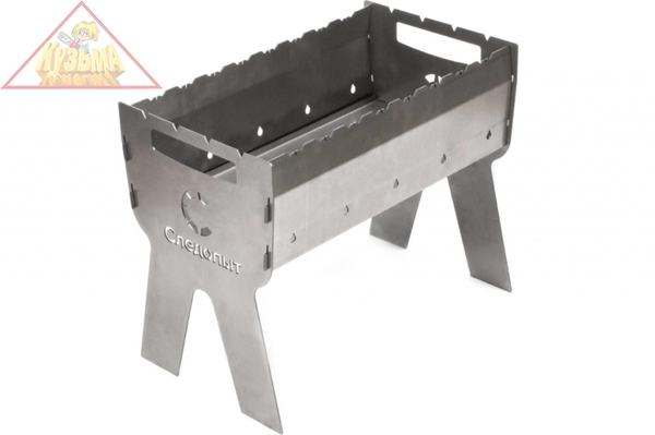 Мангал фигурный "Следопыт" складной, 502х290х400 мм, толщина 2 мм, без шампуров, в сумке, PF-GR-16