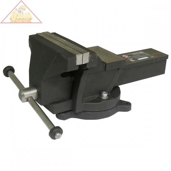 Поворотные слесарные тиски с наковальней Калибр ТПСН-150И 150 мм, арт. 00000075596