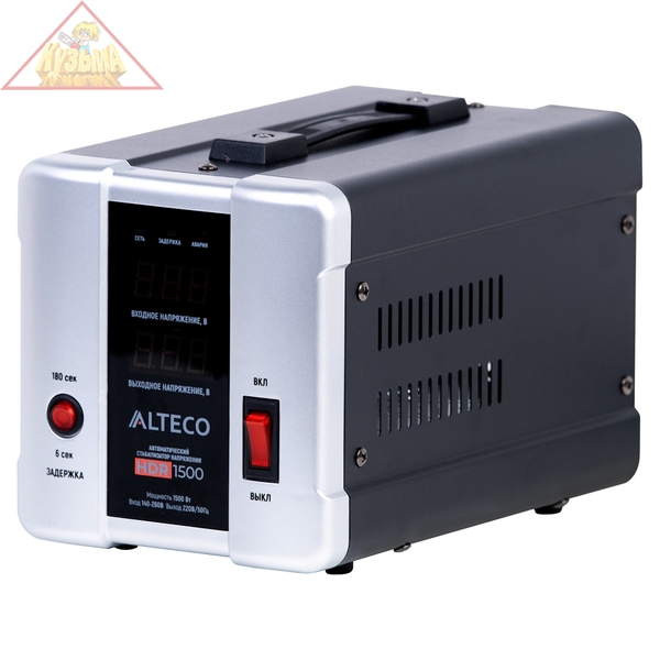Автоматический стабилизатор напряжения Alteco HDR 1500, 49092
