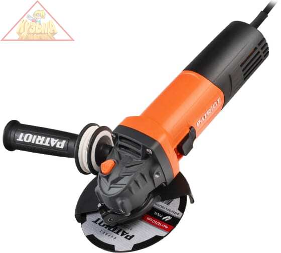 Углошлифовальная машина PATRIOT AG 126E тонкий корпус, пылезащищенная арт 110301127