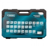 Набор инструментов 115 предметов, 120 зубьев, CrV, 1/4", 1/2" GROSS, арт. 14152