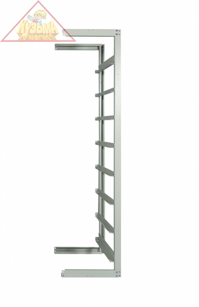 Дополнительная секция Стелла-техник ДС-V-4 стеллажа разборного СР-4 для ящиков V-4, 8 ячеек