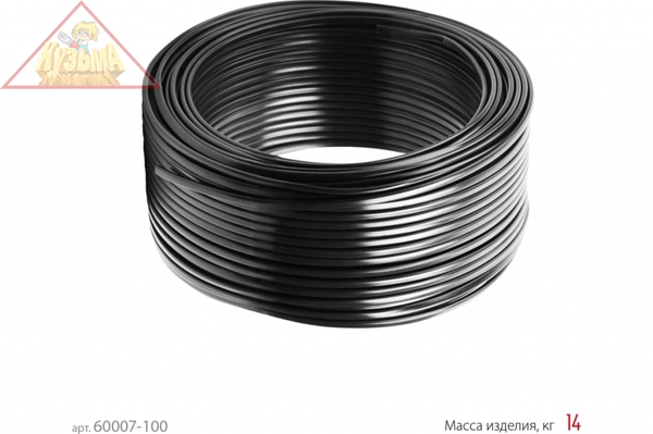 Силовой кабель Ввг-пнг(а)-ls ЗУБР 3x2.5 mm2 100 м, гост 31996-2012 60007-100