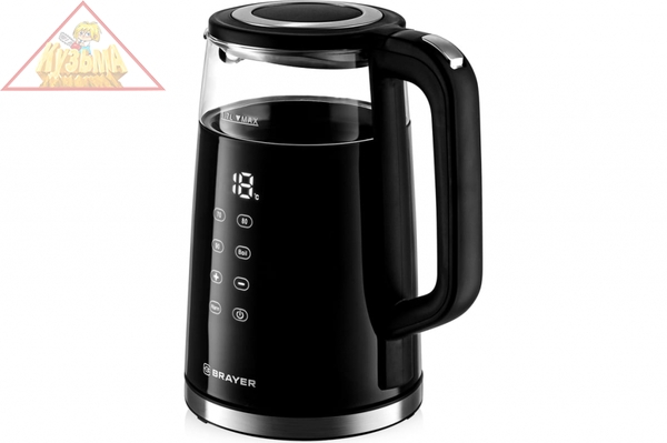Электрический чайник BRAYER 1037BR 2200 Вт 1,7 л Cool Touch автоотключение при закипании LED BR1037