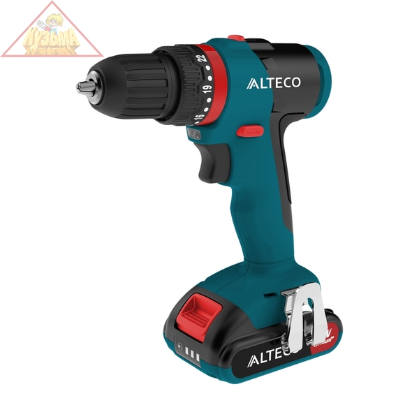 Бесщеточная аккумуляторная ударная дрель шуруповёрт CIDB 2013 Li BL ALTECO, арт. 36993
