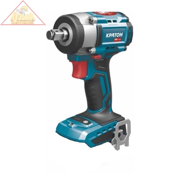 Гайковерт ударный бесщеточный аккумуляторный КРАТОН BIW18CD-400N-OFA (без АКБ и ЗУ), арт. 3 11 01 101