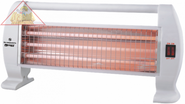 Обогреватель кварцевый инфракрасный СОЮЗ КВС-1200