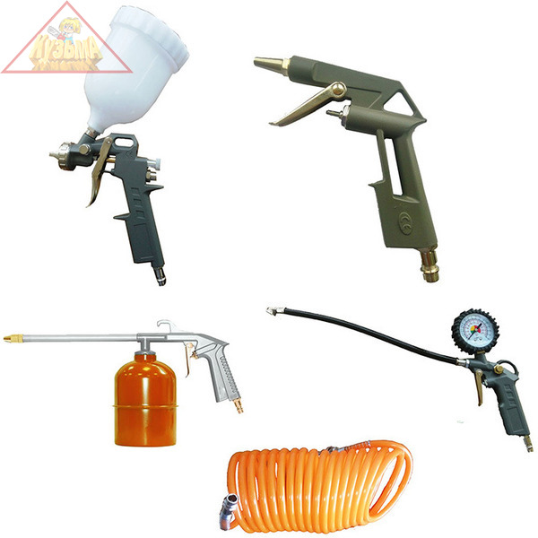  Набор для пневмоинструмента Вихрь НП-5  арт.74/3/5