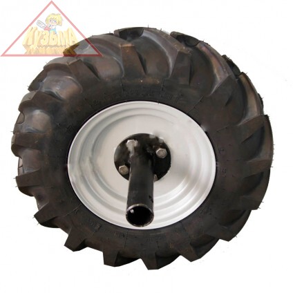 Колесо в сборе пневмо + ступица,"Елочка" (Каскад)