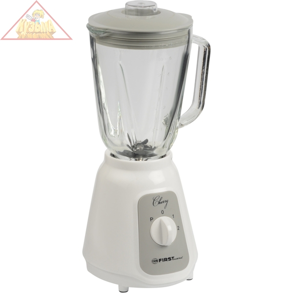 Блендер настольный FIRST, 500 Вт, 1.5 л, стекл. чаша, 2 скор. импульсный режим, FA-5241-2-GR