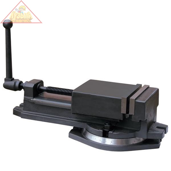 Тиски станочные 160 мм с поворотным основанием Stalex QH160