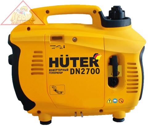 Инверторный генератор DN2700 Huter, 2.3 кВт, одноцилиндровый 4-тактный, бензиновый