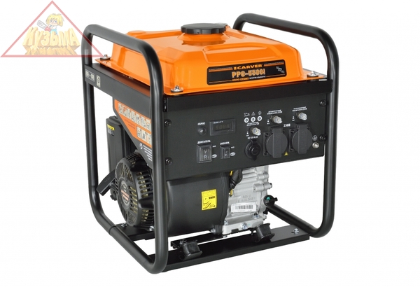 Генератор бензиновый инверторный Carver PPG-5500I, 01.020.00045