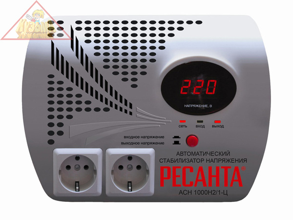 Стабилизатор АСН-1000Н2/1-Ц Ресанта 63/6/13
