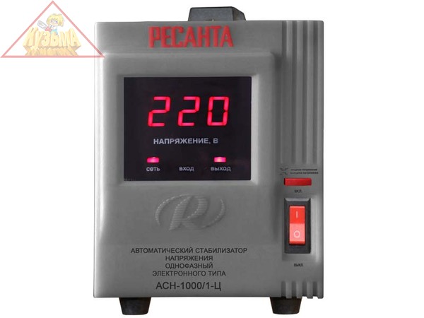 Стабилизатор АСН-1000/1-Ц Ресанта 63/6/2