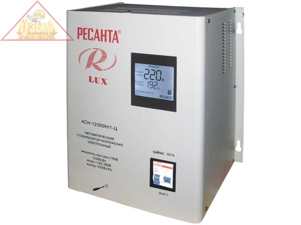 Стабилизатор АСН-12000Н/1-Ц Ресанта Lux