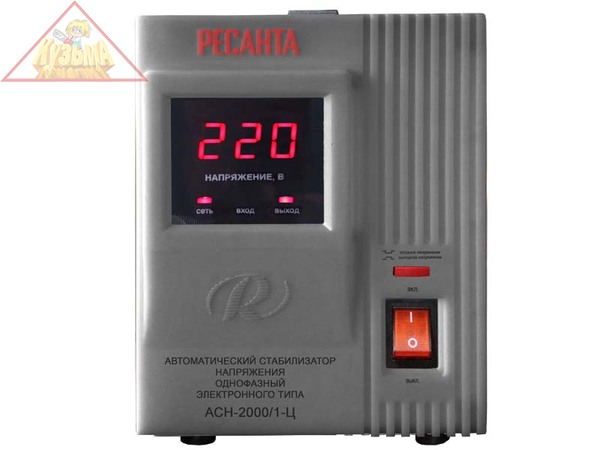 Стабилизатор АСН-3000/1-Ц Ресанта 63/6/5