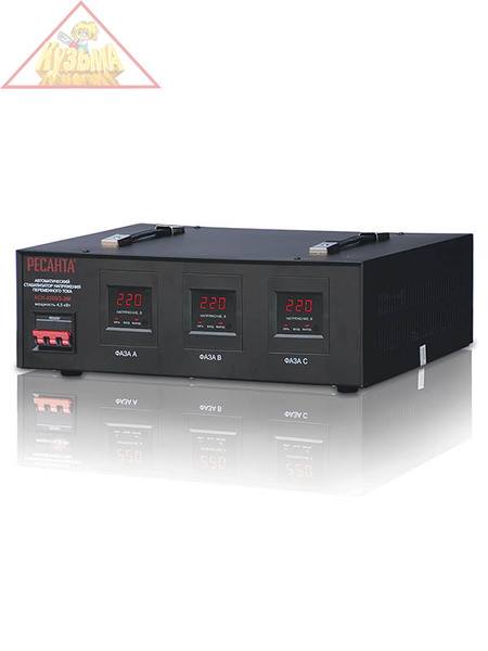 Стабилизатор трехфазный АСН-4500/3 Ресанта