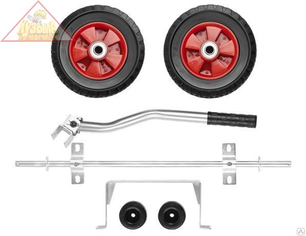 Комплект транспортировочный для генераторов CARVER PPG- 3600-8000Е (колеса+рукоятки)