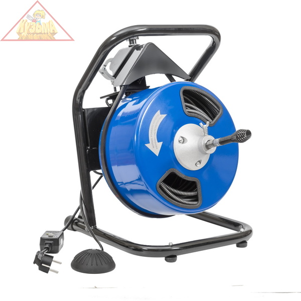 Машина для удаления засора барабанного типа с приводом от дрели 10х25. Дрель. КРОКОЧИСТ 50611-10-25Д