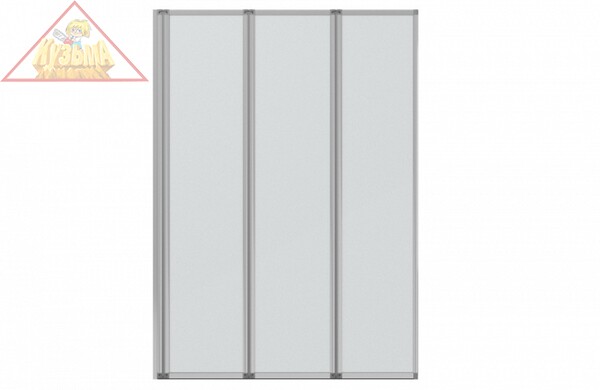 Шторка на ванну Bravat Alfa BG100.5320A, 100x140