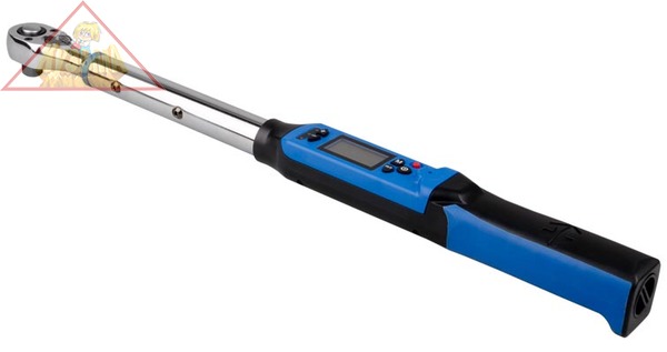 Динамометрический ключ серии "BUZZER", 1/2", 40-200 Нм, цифровой дисплей, кейс KING TONY 34467-1AG