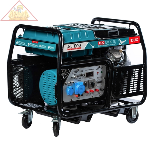 Бензиновый генератор ALTECO AGG 15000 TE DUO, арт. 17237