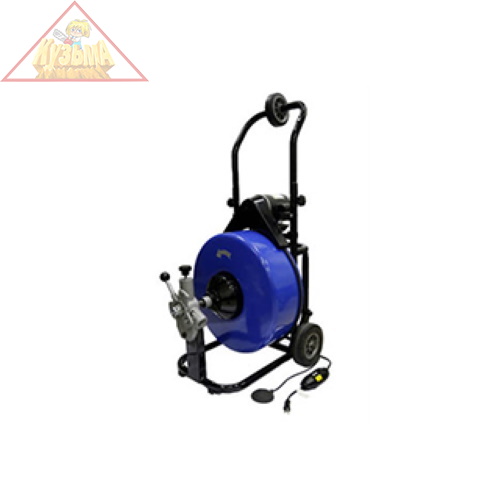 Прочистная машина барабанного типа с электроприводом 750 Вт CROCODILE 50619-75-35