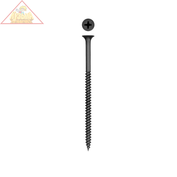 Саморезы СГМ гипсокартон-металл, 70 х 4.2 мм, 1 500 шт, фосфатированные, KRAFTOOL 3001-70