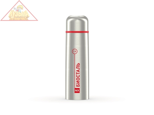 NB-1000 Термос "Биосталь" с узкой горловиной, 1,0 л.Следопыт