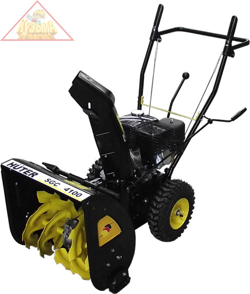 Снегоуборщик Huter SGC 4100, 5.5  л.с., 75 кг 70/7/1