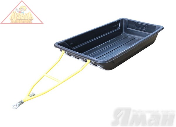 Я-СВ18 Сани-волокуши ЯМАН "Тайга" №18, 2100х800х300мм, с обвязкой, накладками и прицепным устройством