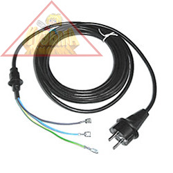 9.084-154.0 Сетевой кабель с вилкой H05V-F 2x0,75, длина 5 метров - для хозяйственных пылесосов Karcher 