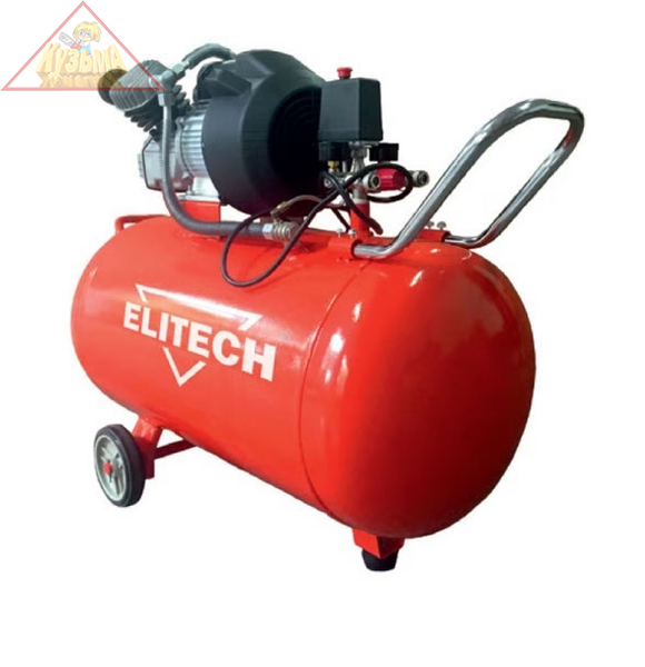 Компрессор Elitech КПМ 300/50 коакс. масл,вх. 240л/мин,8бар,1.8кВт,50л,39кг арт. 191976 
