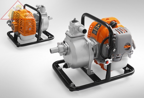 Мотопомпа Carver CGP 259-2, 2-х тактн., 1,4 кВт/1,9 л.с., 51,2 куб.см, 7 м, 150 л/мин