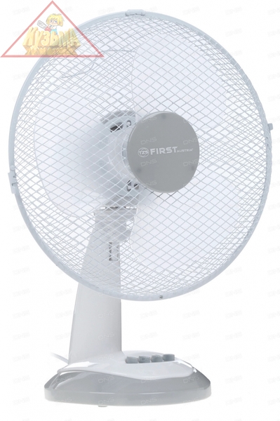 FA-5551-GR Вентилятор настольный FIRST Мощность 35 Вт.Диаметр 12"" / 30 см.