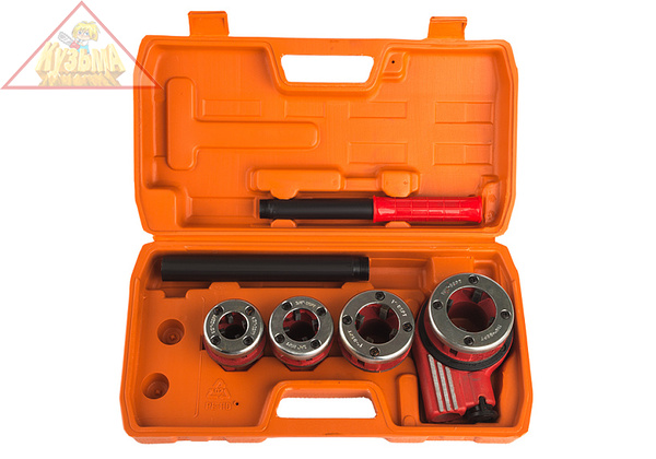 Набор клуппов для нарезания резьбы на трубах 5 предметов STURM 1065-03-S4